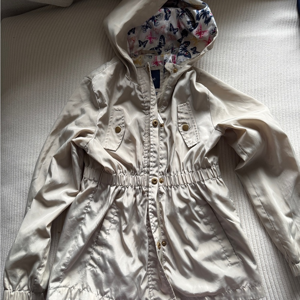 Limited Too Cream Hooded Jacket for Kids